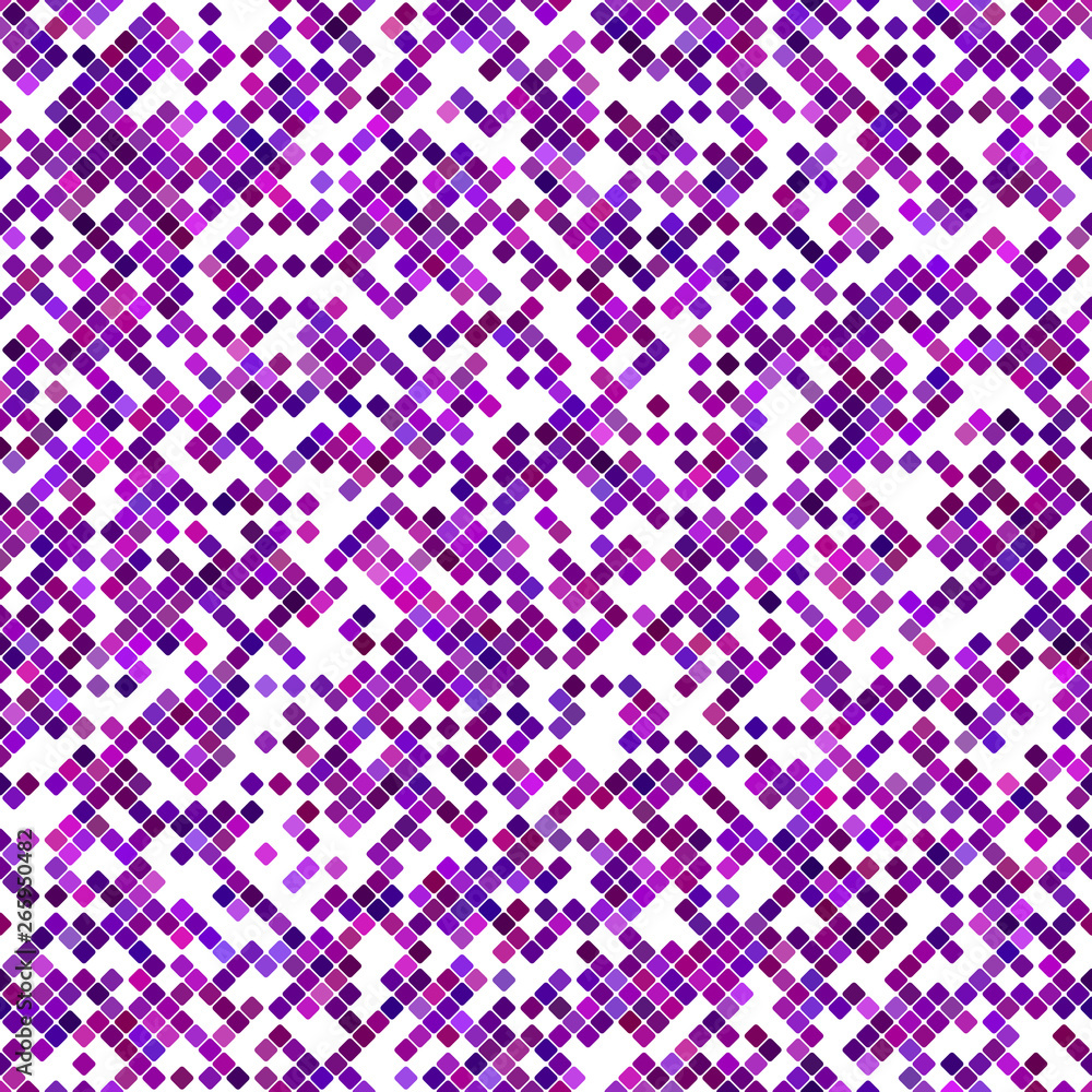 Poster purple seamless diagonal square pattern background design - vector graphic