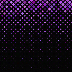 Diagonal rounded square pattern - vector mosaic tile background