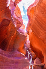 Antelope Canyon is a slot canyon in the American Southwest.