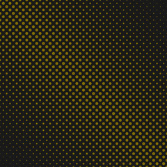 Geometric halftone dot pattern background - vector graphic