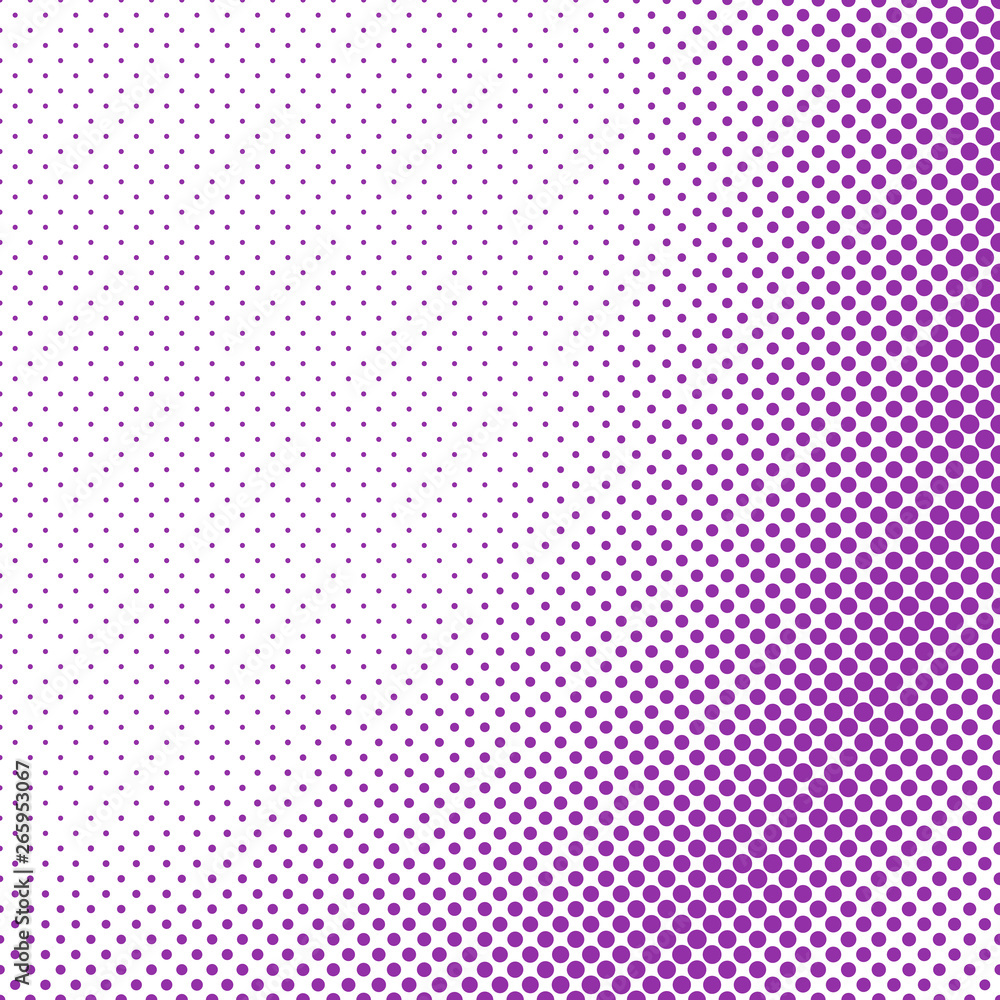 Poster halftone dotted pattern background template - vector graphic