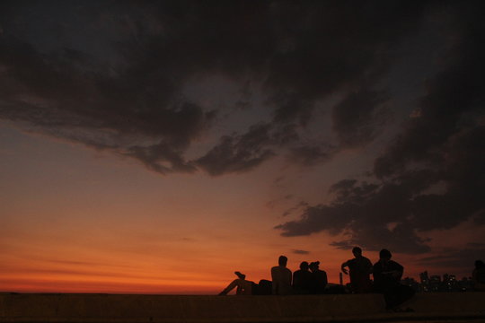 Mumbai Sunset Marine Drive