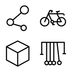 Pack of Science and Education Line Icons