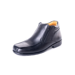 shoe or men's shoes in fashion concept on a background.