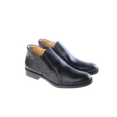 shoe or men's shoes in fashion concept on a background.