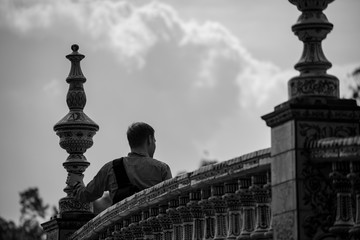 Fototapeta premium Plaza de España en Sevilla Andalucía