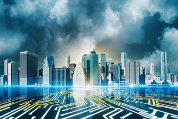 Technology and hardware concept