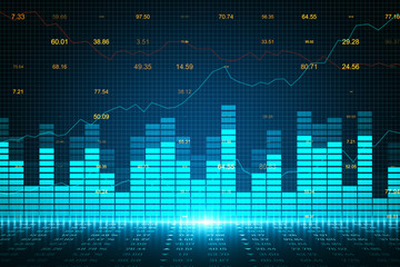 Creative forex chart texture