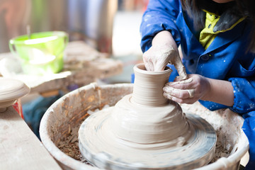 Making a vase
