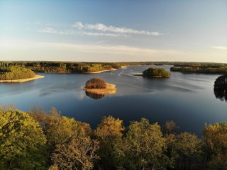 jezioro, jezioro z drona, jezioro z lotu ptaka, jezioro szczytno, przechlewo, rzeczenica