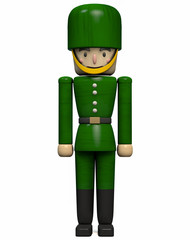 Soldier Toy in Military Outfit