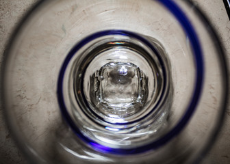 Glass spiral