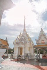 Fototapeta premium Indo-Thai Art Temple at Wat Thung Suead Surat Thailand