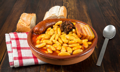 Asturias, típica fabada asturiana