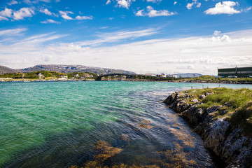 Obraz premium view of the coast of norway