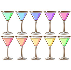 cocktail vector clipart