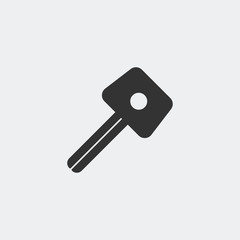 Key icon vector