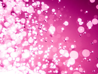 Purple water drops bokeh