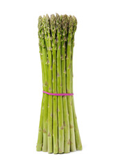 Asparagus on a white background
