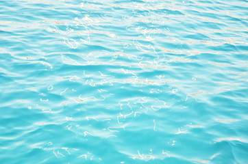 Abstract blue sea water for background, nature background concept. - Image