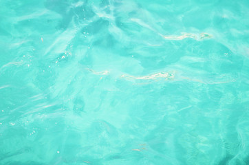 Abstract blue sea water for background, nature background concept. - Image