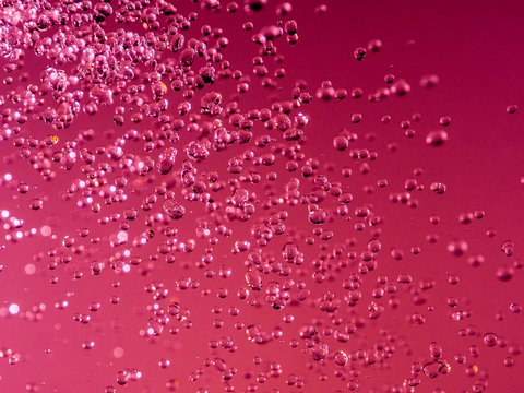 Purple Water Drops Bokeh