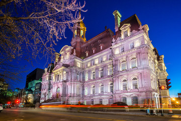 Naklejka premium Montreal City Hall