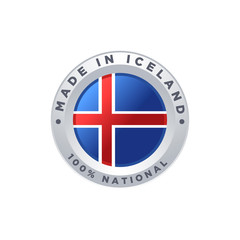 Fototapeta premium MADE IN ICELAND