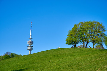 Fototapeta premium Olympic park in Munich