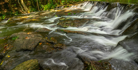 Sam Lan Waterfall National Park Saraburi Province from Thailand,The beauty of waterfalls and forests