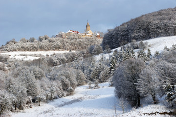 Leuchtenburg - die Königin des Saaletals im Winter