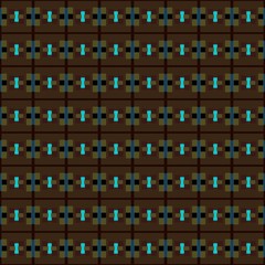 very dark green, dark turquoise and midnight blue repeating geometric shapes. can be used for tablecloth fashion design, textiles, wallpaper or as texture