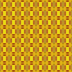 golden rod, saddle brown and coffee repeating geometric shapes. can be used for tablecloth fashion design, textiles, wallpaper or as texture