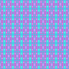 orchid, medium turquoise and turquoise geometric repeating patterns. can be used for textiles, fashion design, wallpaper or as texture