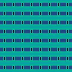 dark cyan, dark slate blue and light sea green repeating geometric shapes. can be used for tablecloth fashion design, textiles, wallpaper or as texture