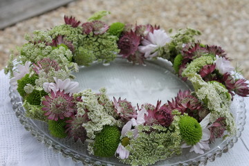 floral wreath
