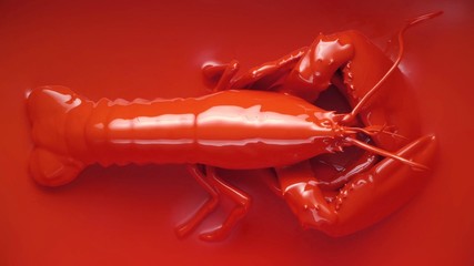red lobster background