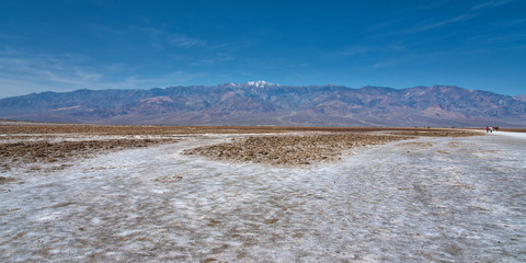 Desert Mountain Salt Flat