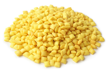 Heap of croutons