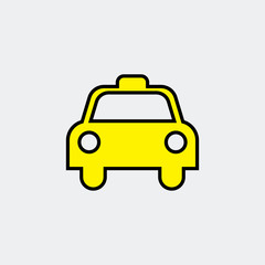 Taxi icon vector