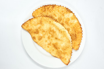 pasties on a plate