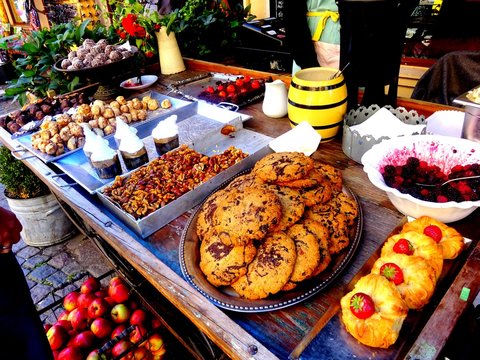 Swedish cookies, patries and cakes