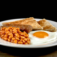 Traditional Fried English Breakfast