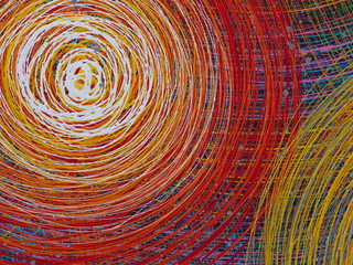Abstract lines colorful background with texture.