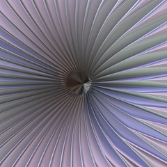 3d effect - abstract metallic polygonal illustration