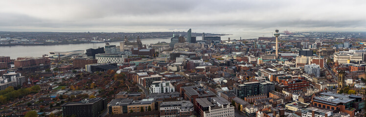 Panorama of Liverpool