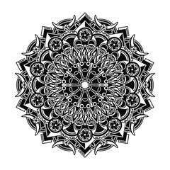 INDIAN MANDALA ART VECTOR