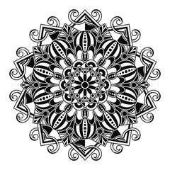 ABSTRACT MANDALA ART