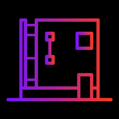 Real estate icon vector