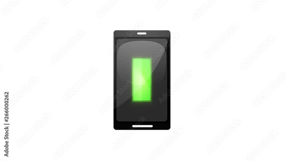 Poster multiple devices loading technology icons/ 4k animation of devices technology icons and symbols with